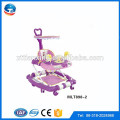 Round Baby Walker and Baby Stroller walker with push bar/baby carrier walker with toys and music for baby